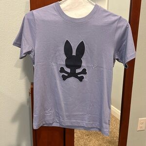 Psycho Bunny size large  (14-16) kids T-shirt in blue
